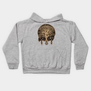 Dream Catcher Tree - Designs for a Green Future Kids Hoodie